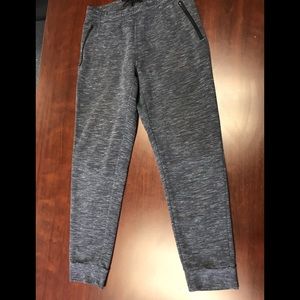 Heather grey joggers